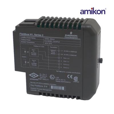 EMERSON KJ3242X1-BA1 VE4017P0 12P2471X042 Feldbus H1, Serie 2 Modul