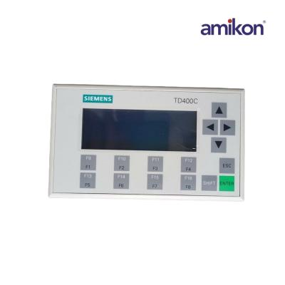 Siemens 6AV6640-0AA00-0AX0 TD400C Textdisplay