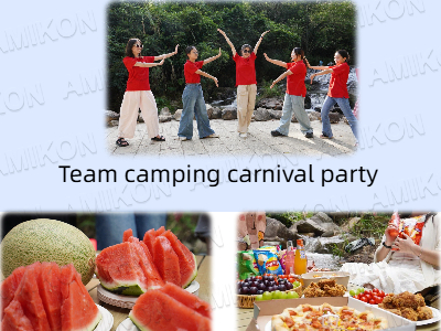 Team-Camping-Karnevalsparty: Stärkung des Zusammenhalts über das Büro hinaus