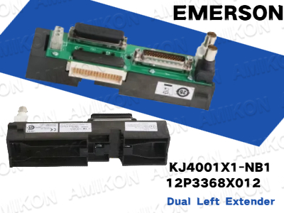 Maximieren Sie das Potenzial Ihres DeltaV-Systems mit dem EMERSON KJ4001X1-NB1 12P3368X012 Dual Left Extender