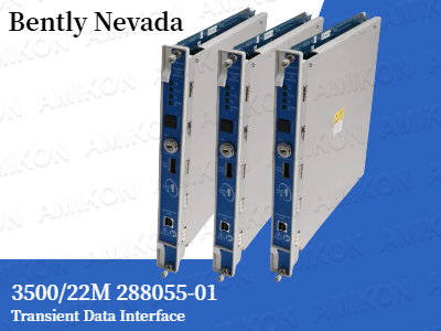 Zuverlässige Maschinenüberwachung mit der Bently Nevada 3500/22M 288055-01 Transient Data Interface